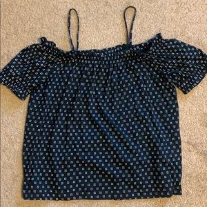 H&M off the shoulder top Size S
